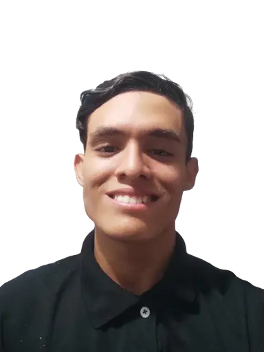 Foto de frente del desarrollador